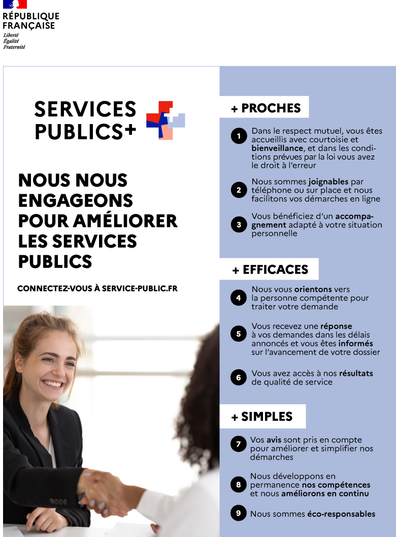 Services publics + (affiche)