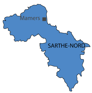 Carte CLEE Sarthe-Nord