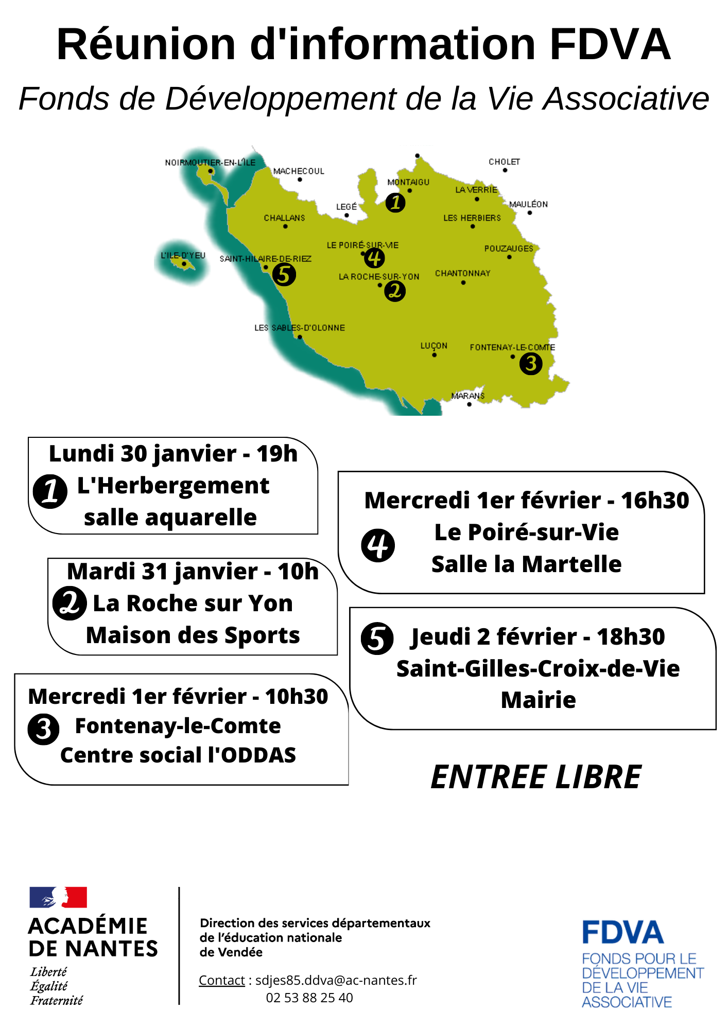 Réunions FDVA85