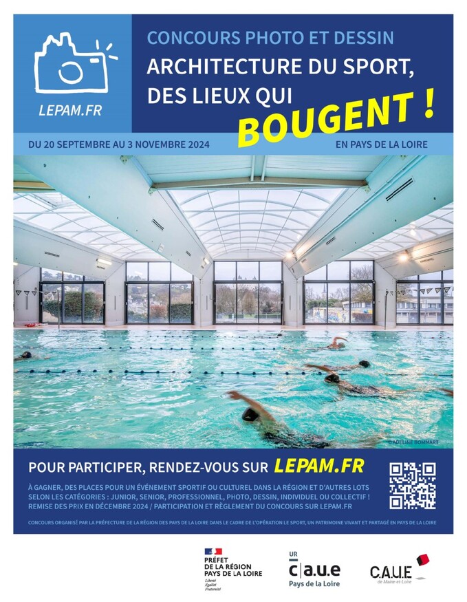 Architecture du sport, des lieux qui bougent ! [CONCOURS] sur le site lepam.fr