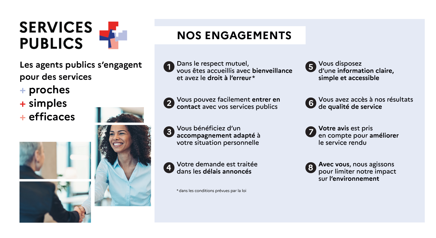 Les engagements Services Publics +