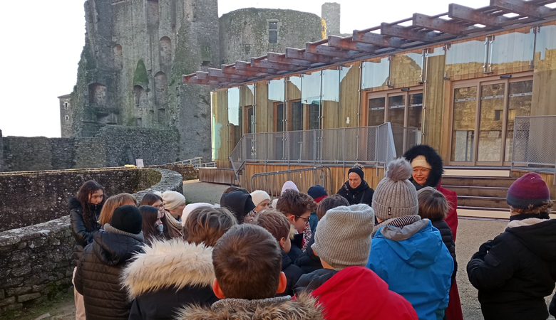 Jeanne de Belleville a vécu au château de Clisson, point de départ de l’enquête historique menée par les élèves.