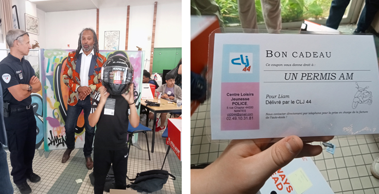Gants, casque et bon pour s’inscrire au Brevet de sécurité routière : tout pour mettre en place les bonnes pratiques sur la route.