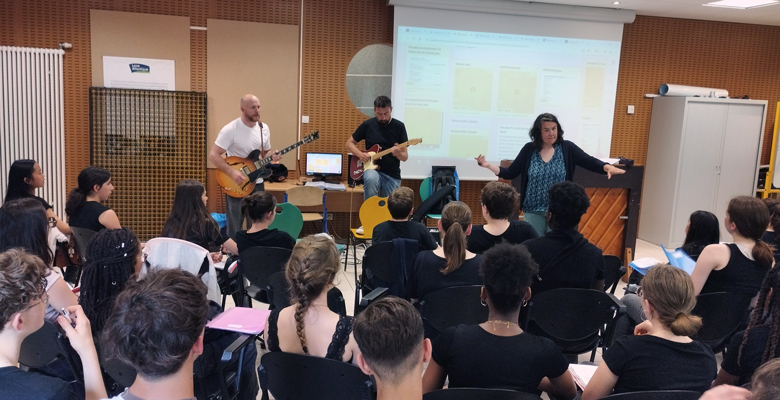 Dernière répétition avec le groupe de blues Electric Dukes.