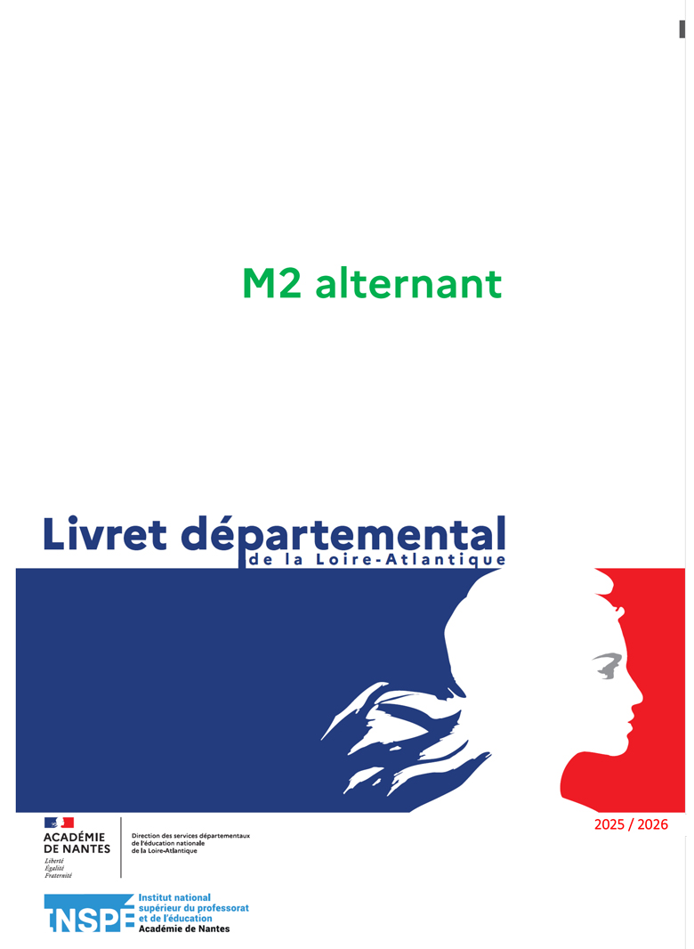 Livret d’accueil à destination des M2 alternants