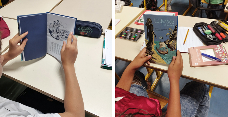 L’Odyssée, un livre pour les vacances des CM2