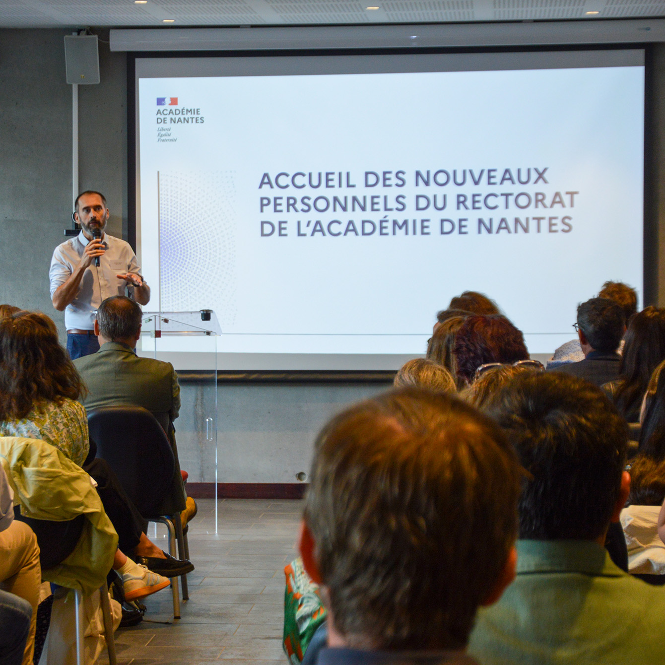 Accueil des nouveaux personnels au rectorat de l’académie de Nantes ...