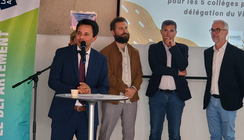 Cinq collèges du département labellisés « Établissements Bio Engagés »