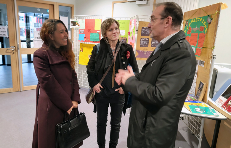120 ans de la loi de 1905 : Mahtab Ghorbani participe à la Journée de la Laïcité au lycée Joubert-Emilien Maillard