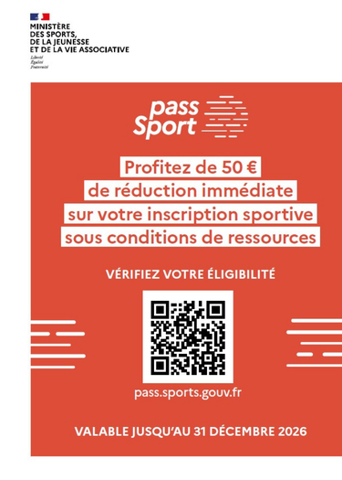 pass Sport 2026-2027