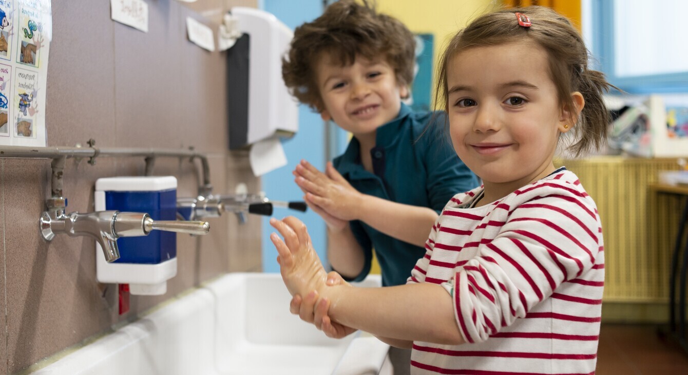 Visuel Lavage des mains