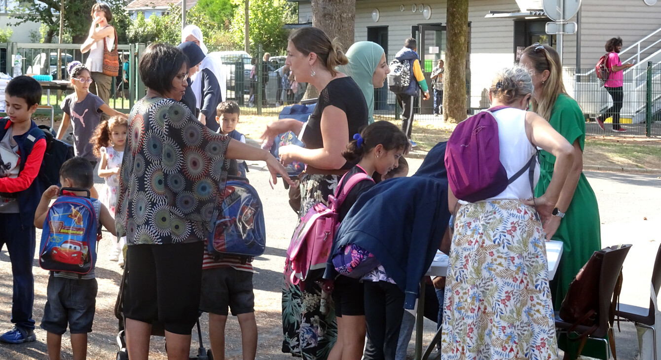 Un forum de rentrée à l’école de la Bottière à Nantes