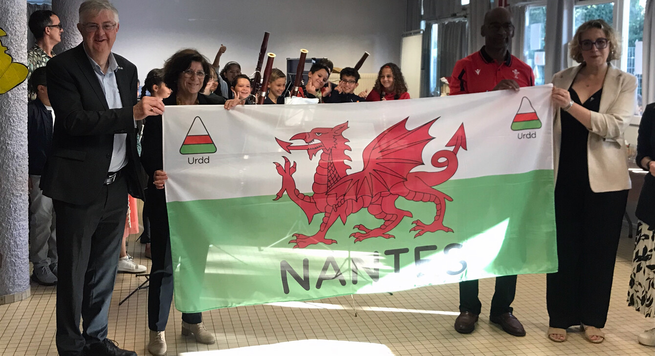 Matinée galloise à l’école Louise Michel de Nantes