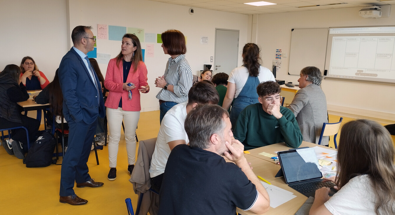Parcours différencié : projet d’entreprise au lycée Joubert-Maillard