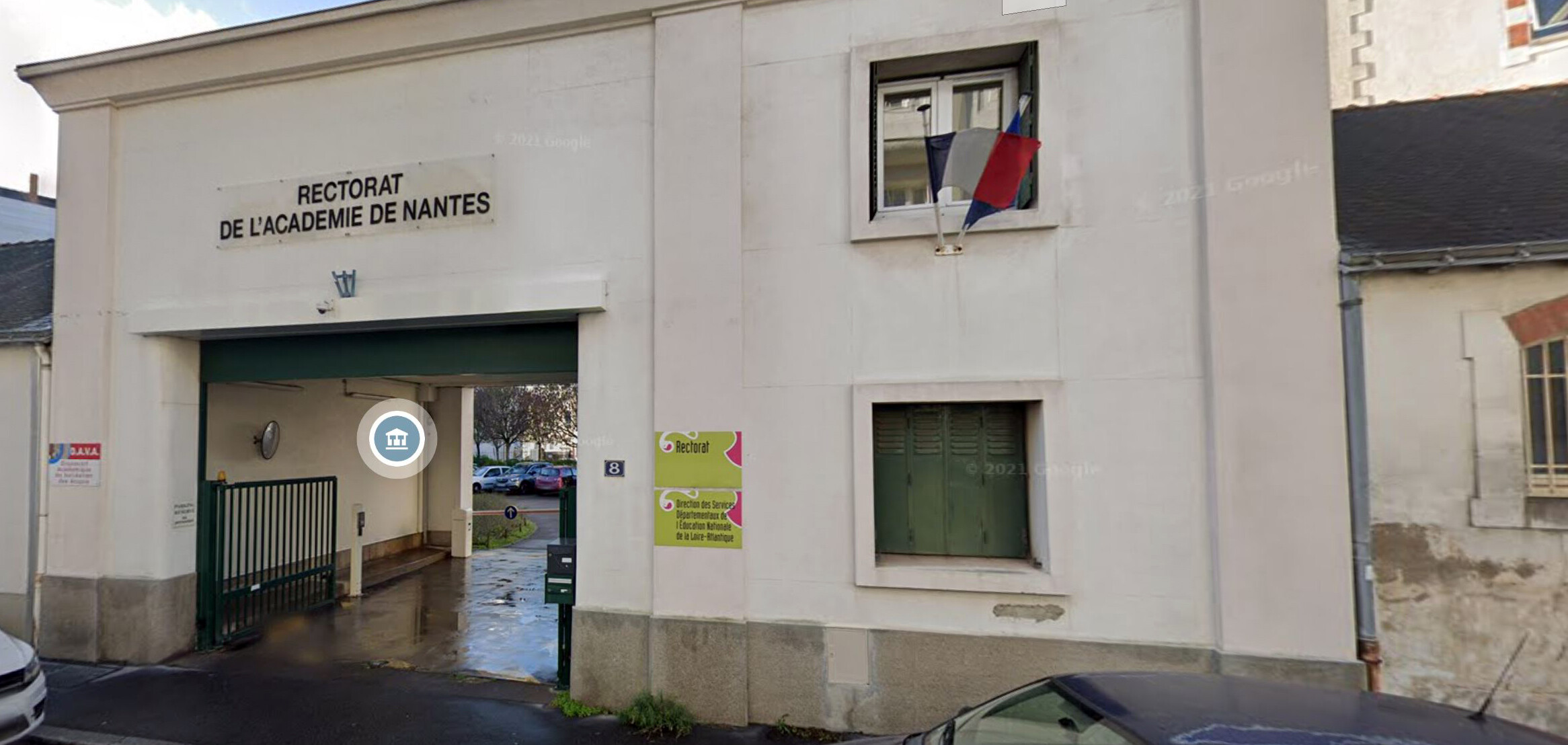 Entrée bâtiment DSDEN 44