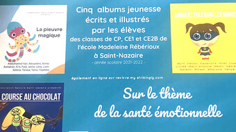 Cité éducative de Saint Nazaire : des livres et des albums écrits par les élèves