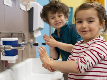 Visuel Lavage des mains