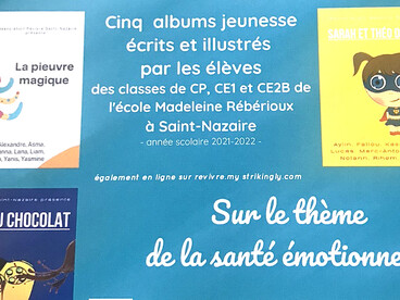 Cité éducative de Saint Nazaire : des livres et des albums écrits par les élèves