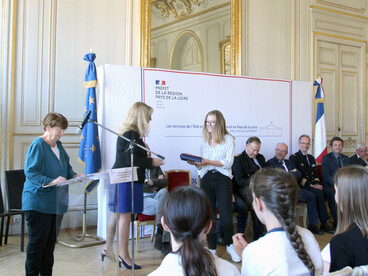 Remise des prix aux lauréats du Concours national de la Résistance et de la Déportation