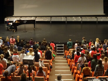 Mêlée des Choeurs : première répétition commune au Conservatoire