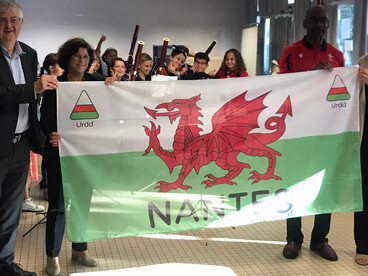 Matinée galloise à l’école Louise Michel de Nantes