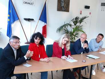 Coopération entre la ville d’Orvault et l’Éducation nationale autour du sport et de la culture