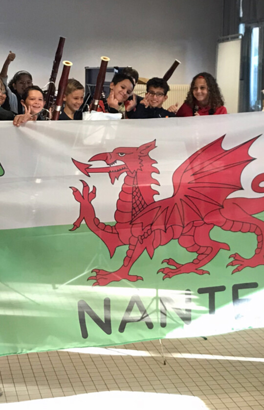 Matinée galloise à l’école Louise Michel de Nantes