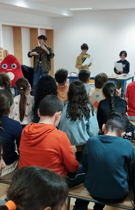 Les athlètes assurent l’héritage des JO dans les écoles